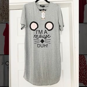 “I’m a Mouse! Duh!” T-shirt Dress